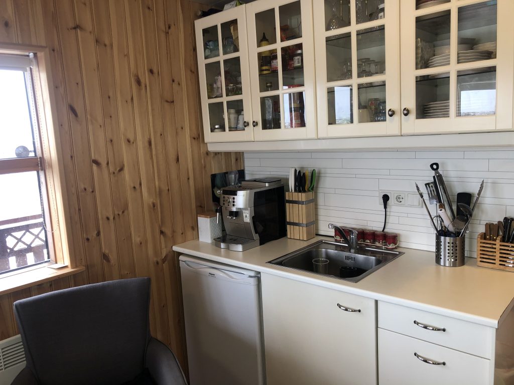 The Kitchen area