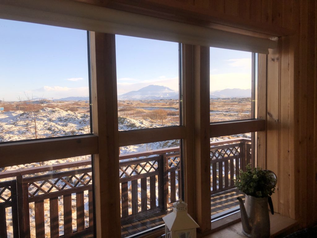 From the Living room, Mt. Hekla